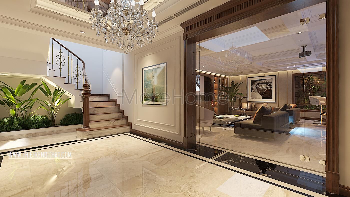 Thiết kế nội thất biệt thự Vinhomes GreenBay HL30 